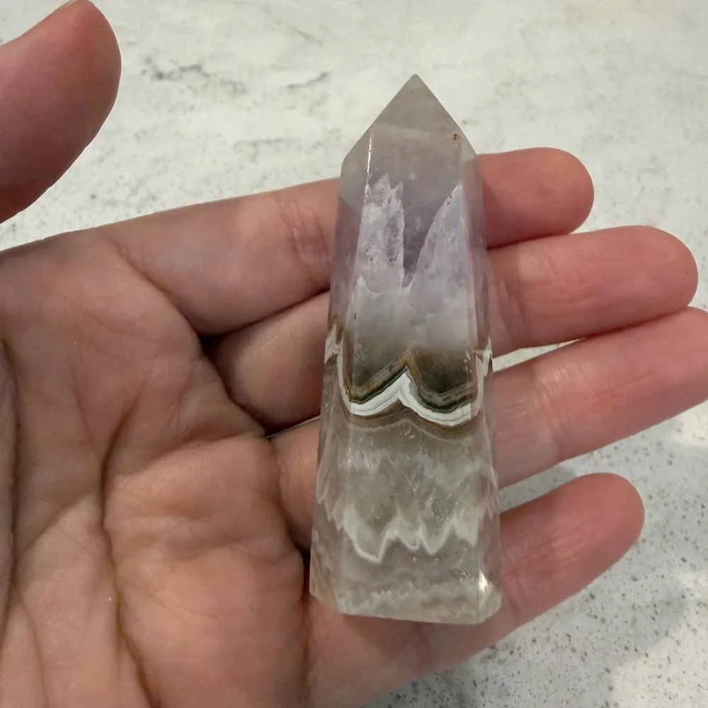 Crazy Lace Amethyst Tower - Picture 1 of 2